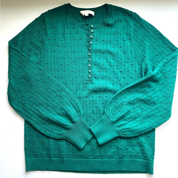 Sézane Emerald Green Zoe Sweater Jumper Knit - Picture 3 of 9
